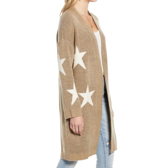 🆕BLANKNYC Count Your Stars Longline Cardigan - Picture 2 of 8